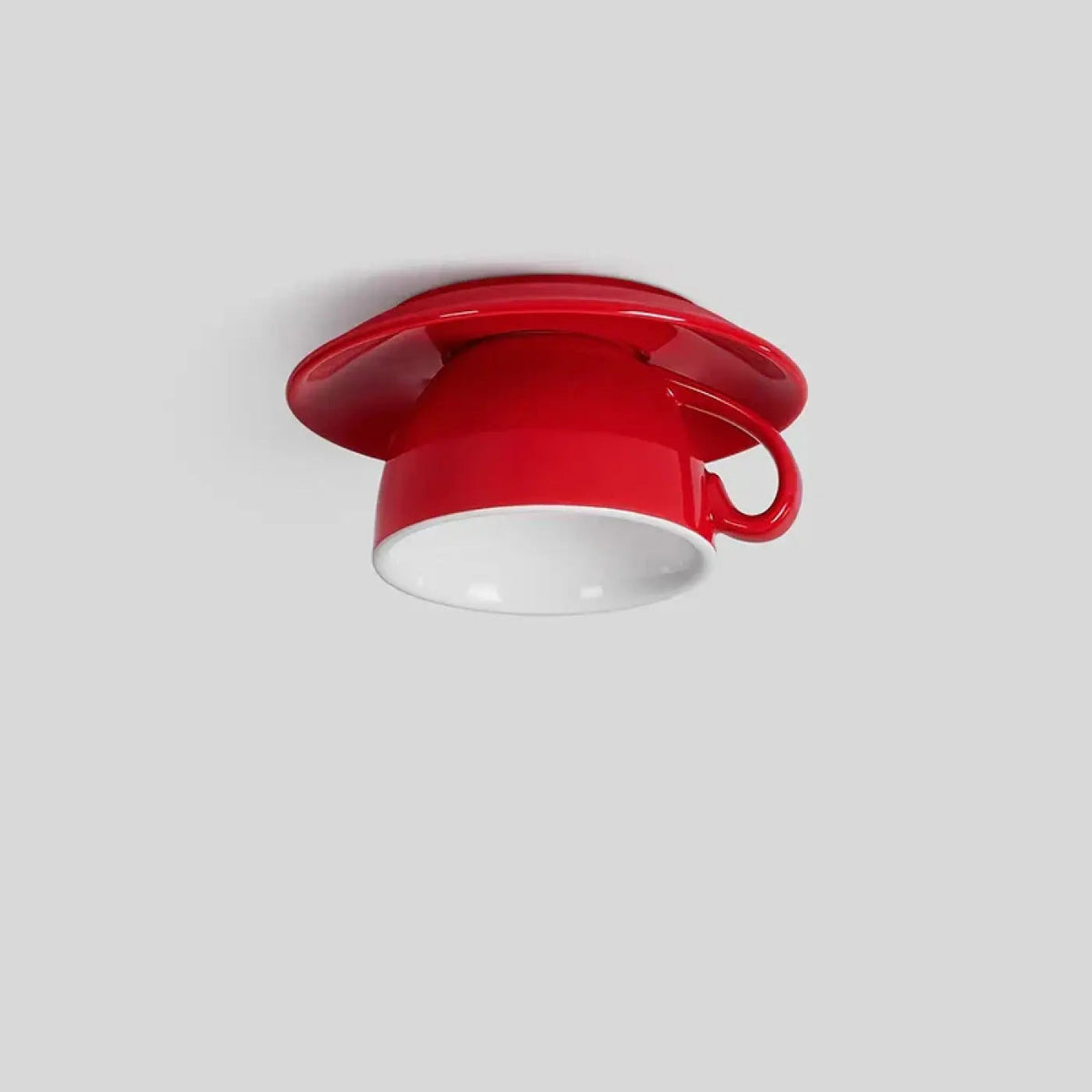 Plafonnier Design Résine et Fer - Dalumea - vue 4