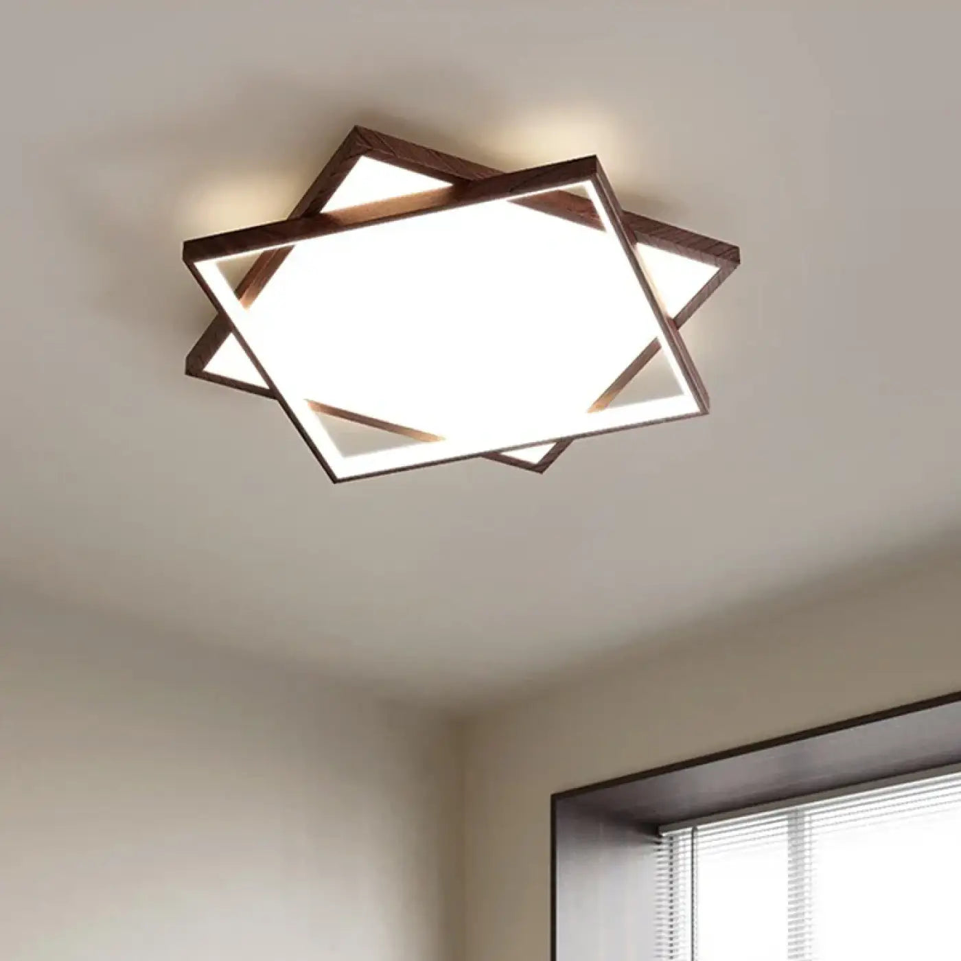 Plafonnier Bois Design Scandinave - Dalumea - vue 3