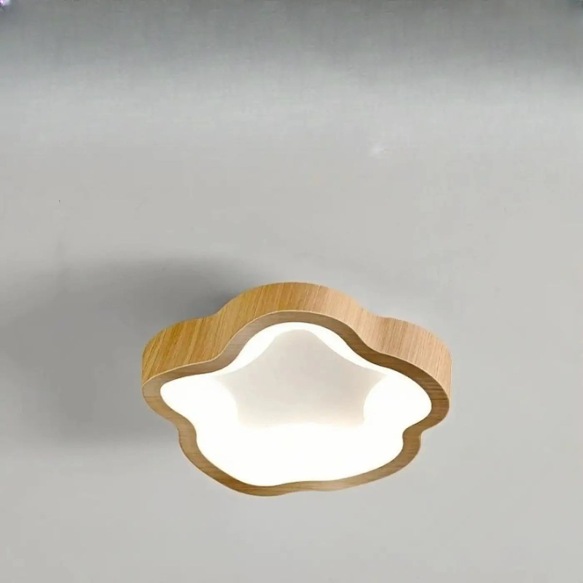 Plafonnier moderne en bois aux lignes inspirees de la nature - bois - Dalumea - vue 16