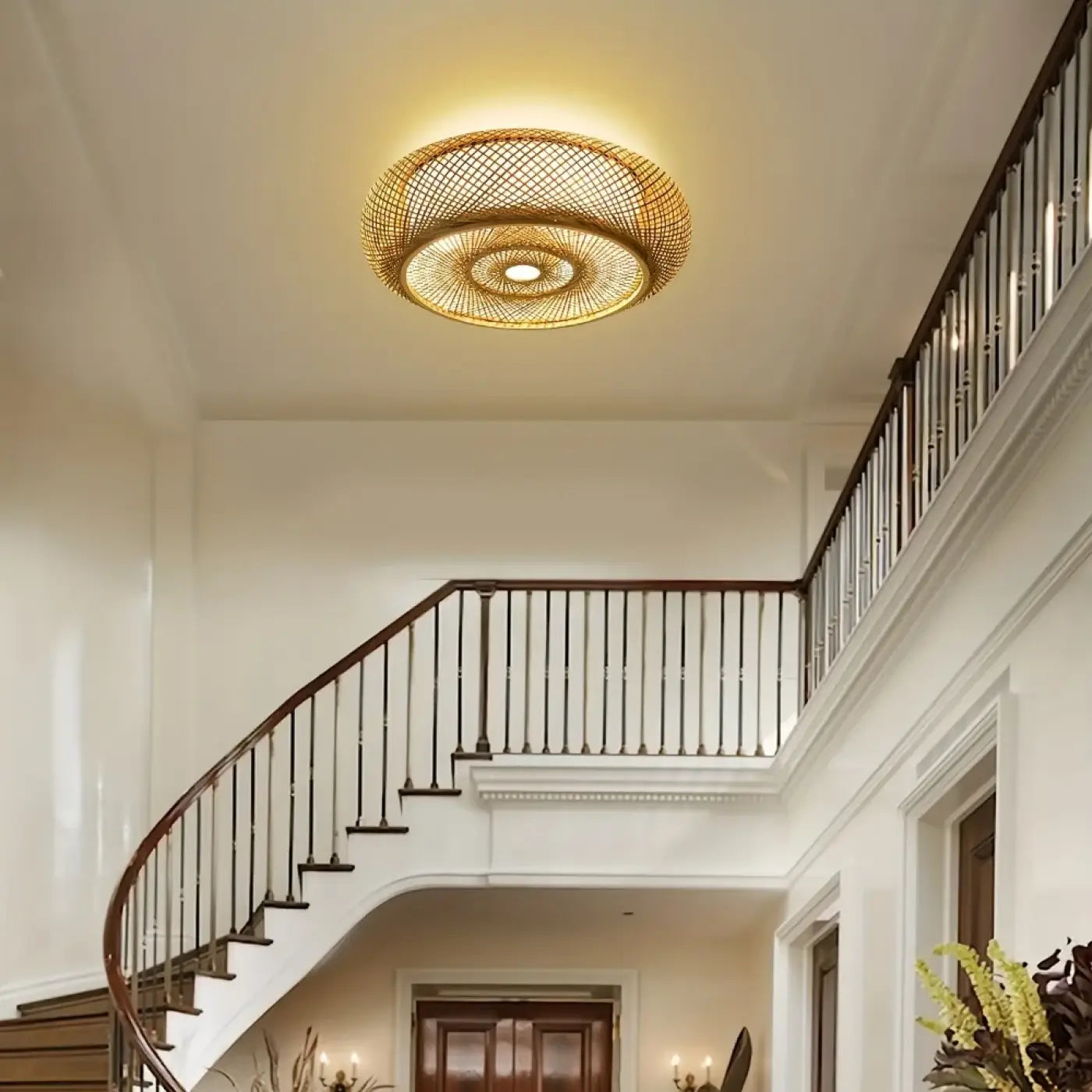 Plafonnier Tissé LED Design - Dalumea - vue 5
