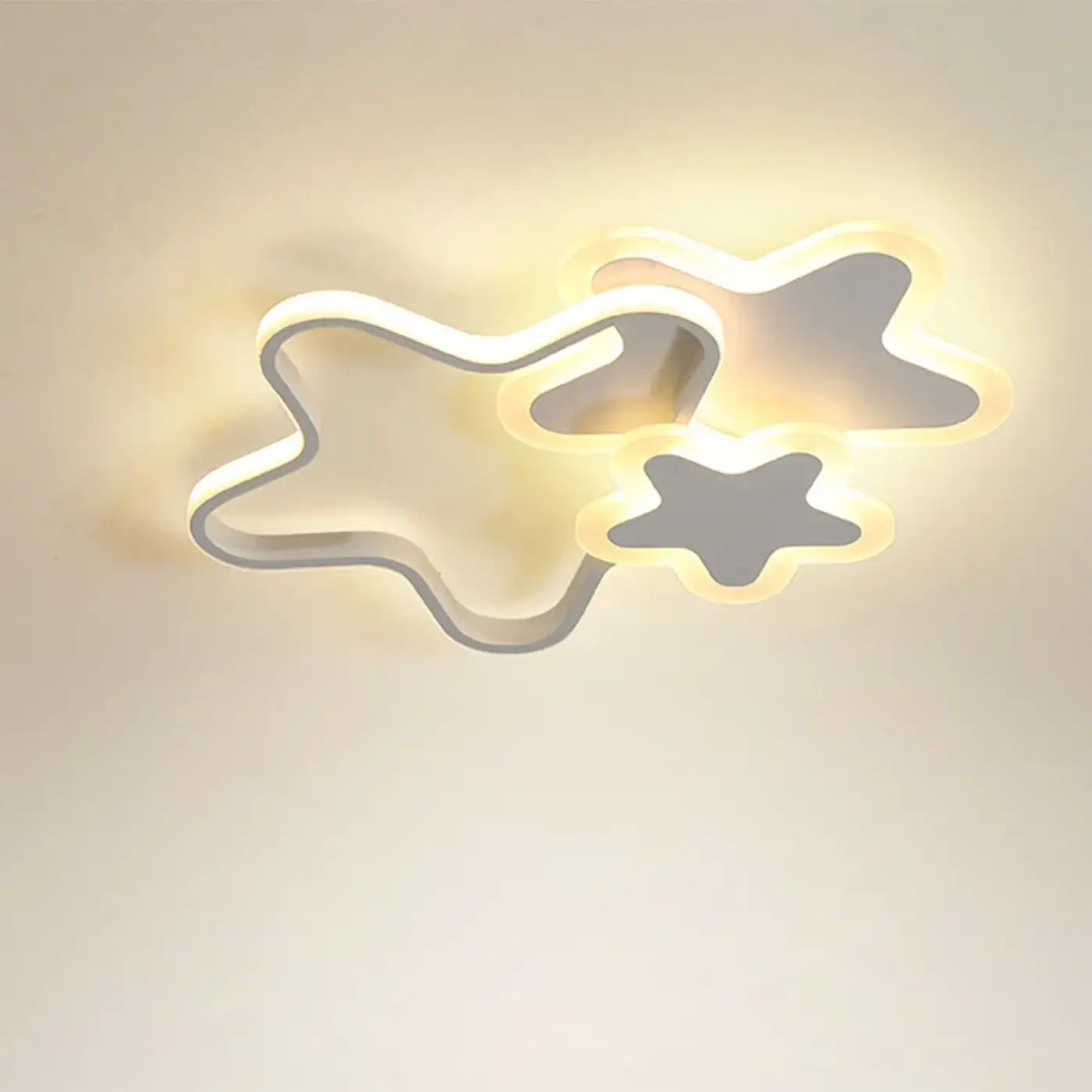 Plafonnier Trois Étoiles Chambre Enfant - Dalumea - vue 3