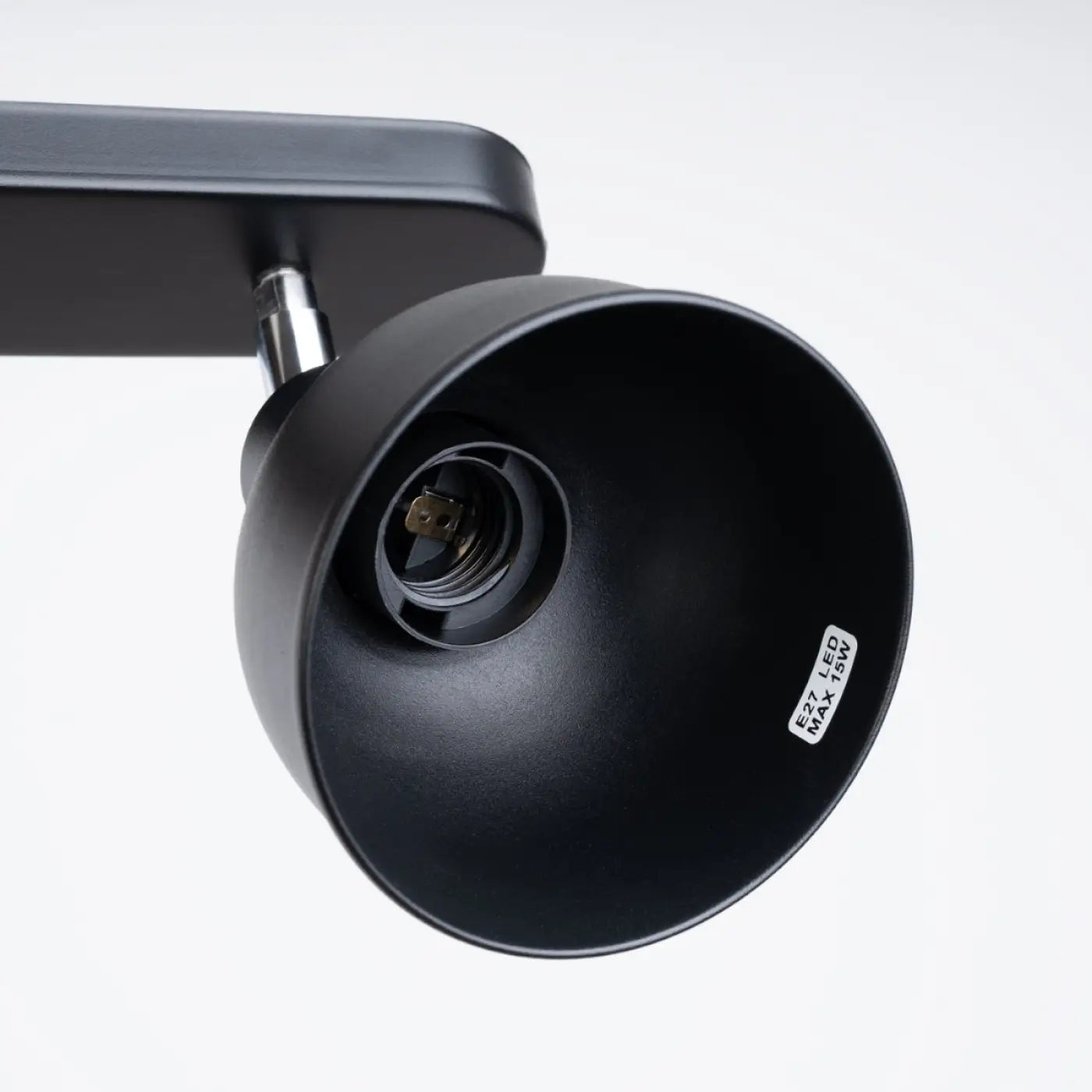 Plafonnier Double Spot Orientable Noir - Dalumea - vue 6