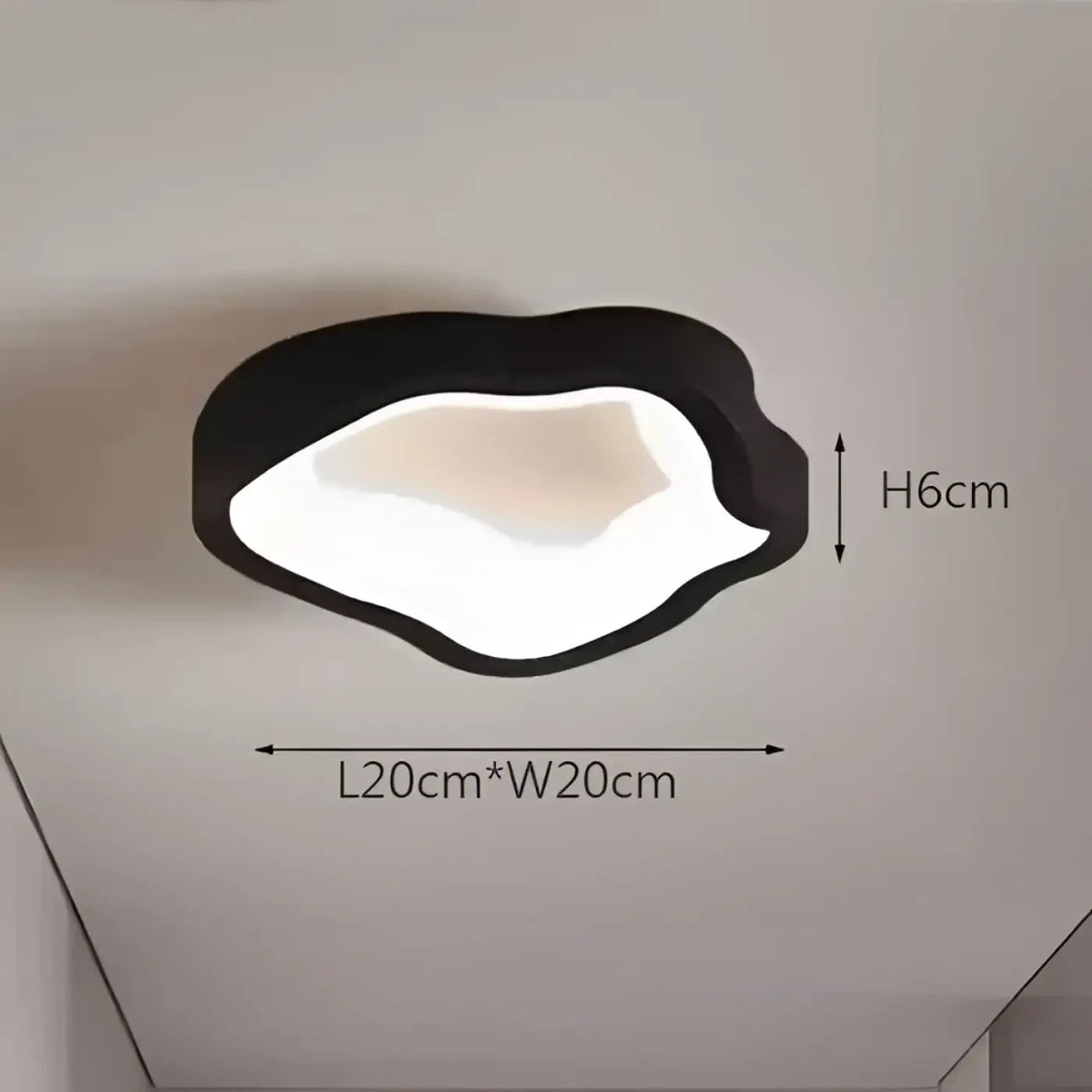 Plafonnier Bois LED Moderne - Dalumea - vue 5