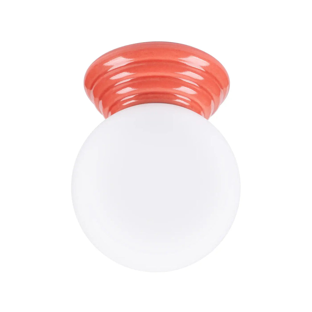 Plafonnier Boule Céramique Peach - Dalumea - vue 8