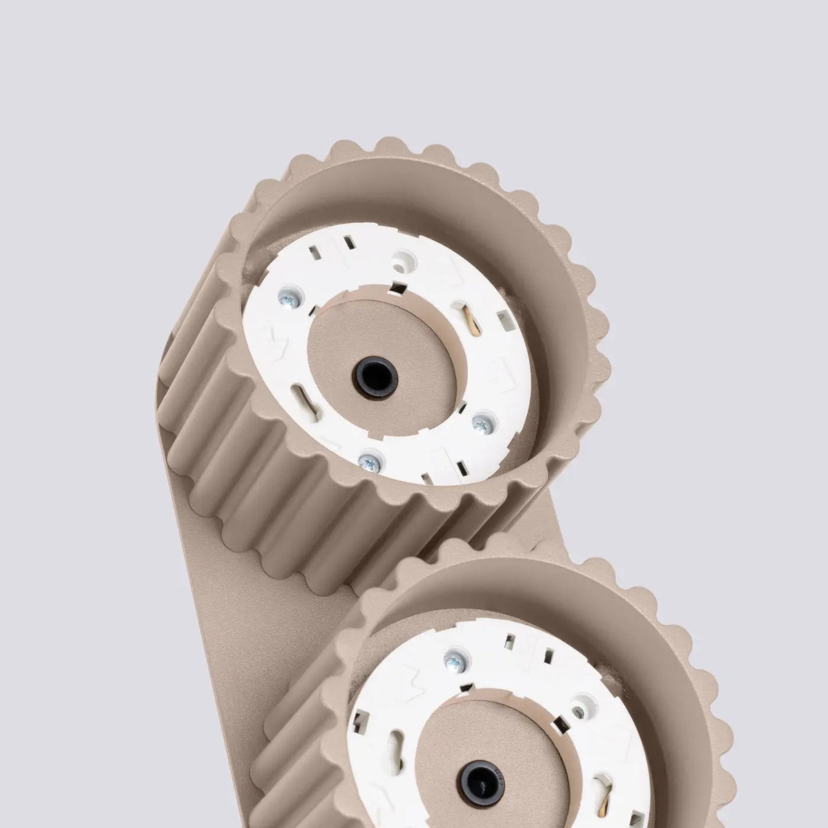 Plafonnier Double Spot Taupe - Dalumea - vue 4