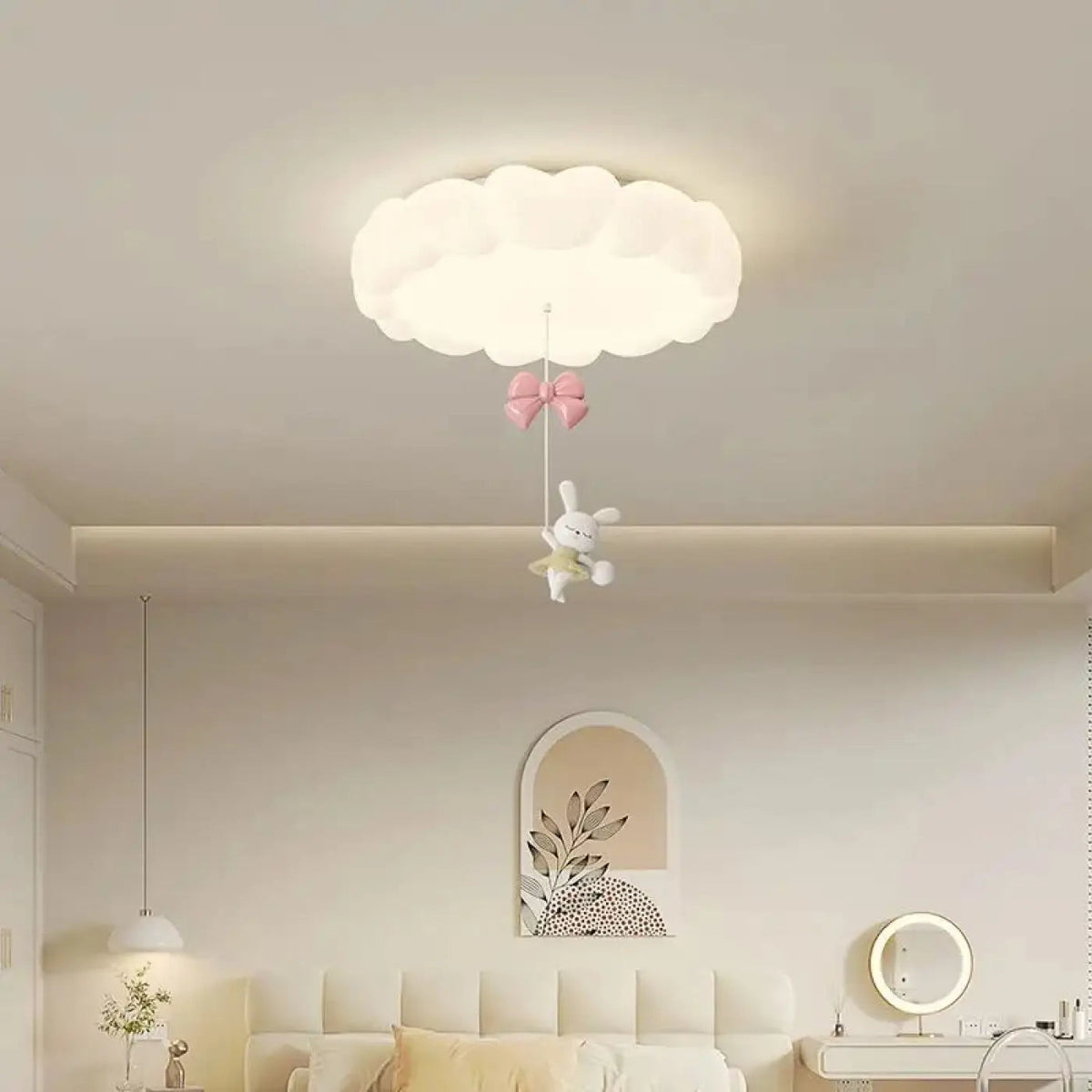 Plafonnier Nuage Blanc Minimaliste - Dalumea - vue 2