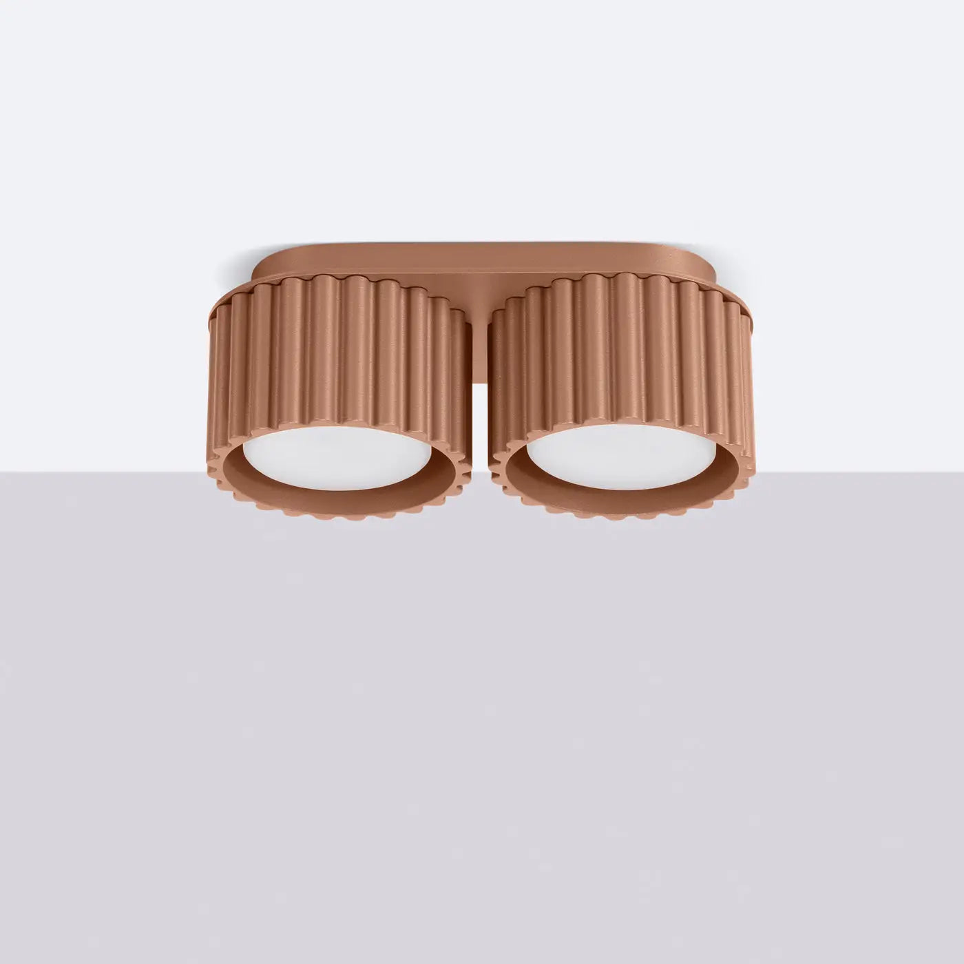 Plafonnier Double Spot Moka - Dalumea - vue 2