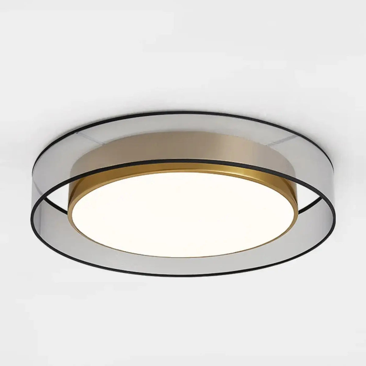 Plafonnier LED Rond Design Transparent - Dalumea - vue 4