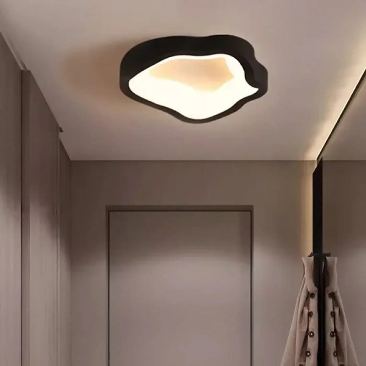 Plafonnier LED Minimaliste Entrée Couloir - Dalumea - vue 1