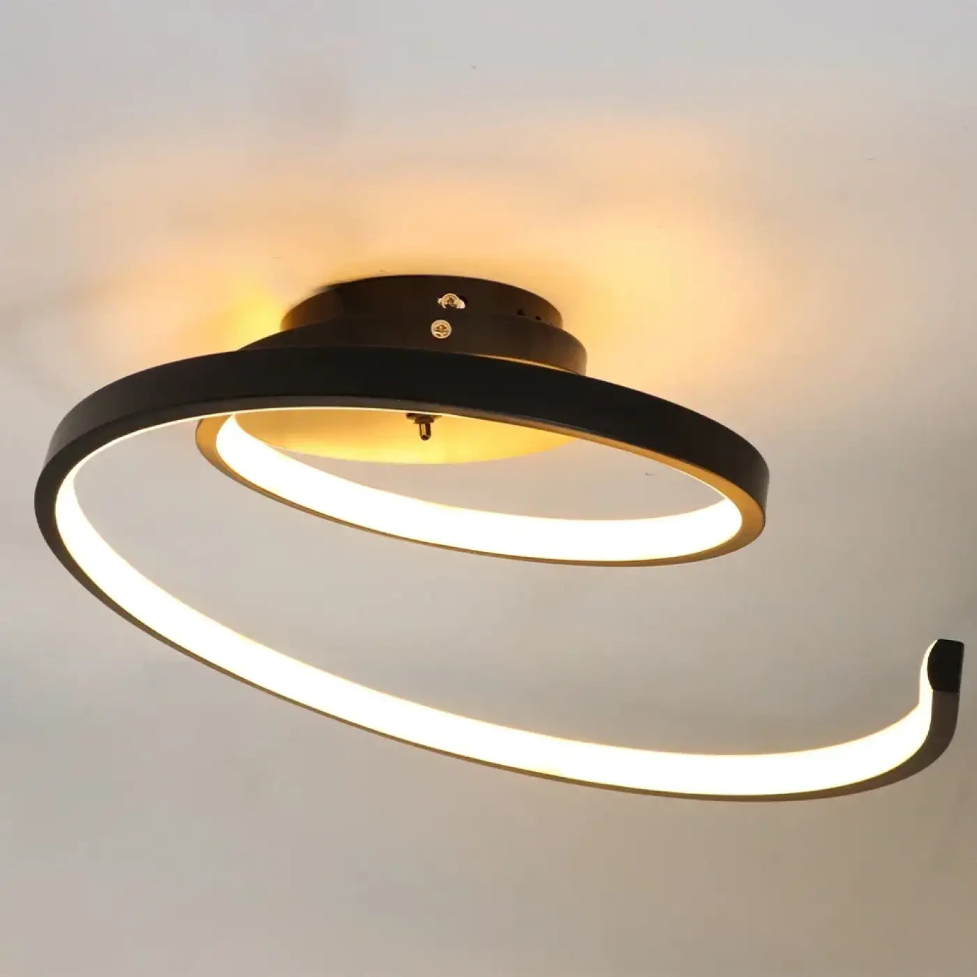 Plafonnier LED Circulaire Design Minimaliste - Dalumea - vue 6