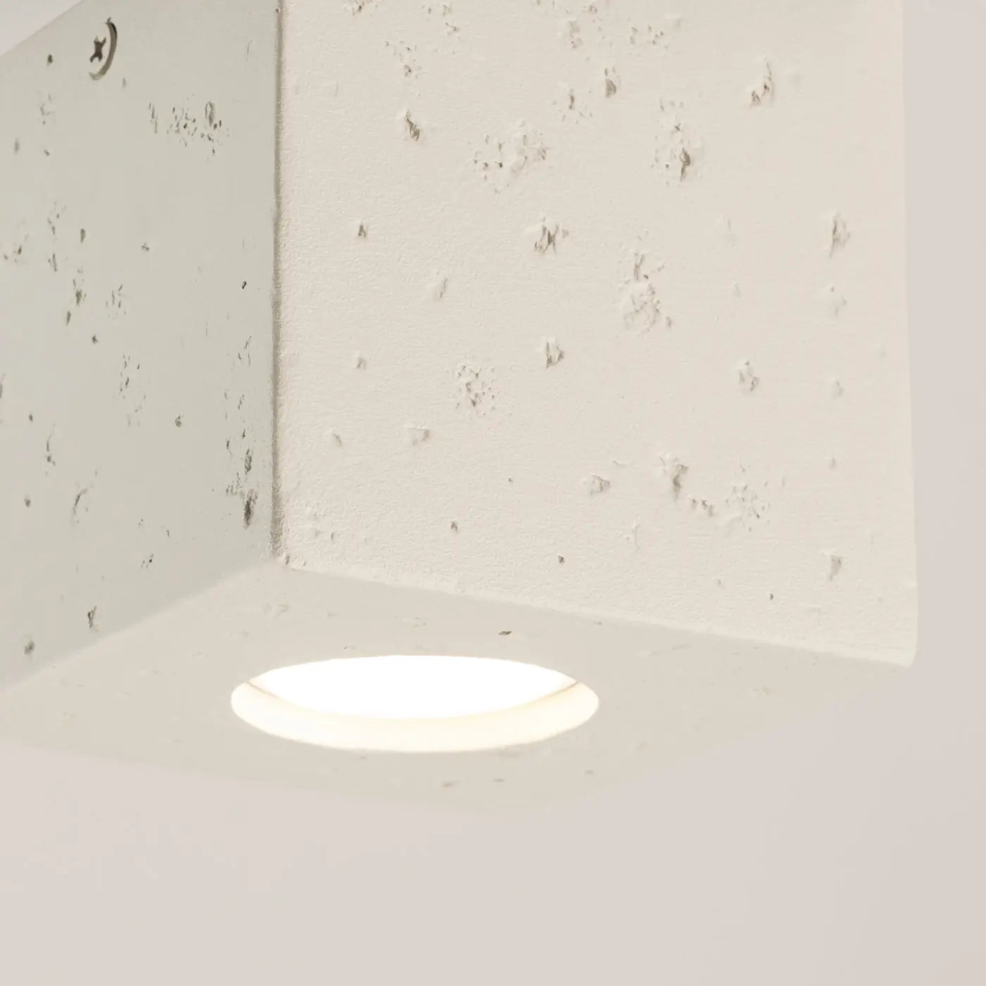 Plafonnier Béton Beige Minimaliste - Dalumea - vue 5
