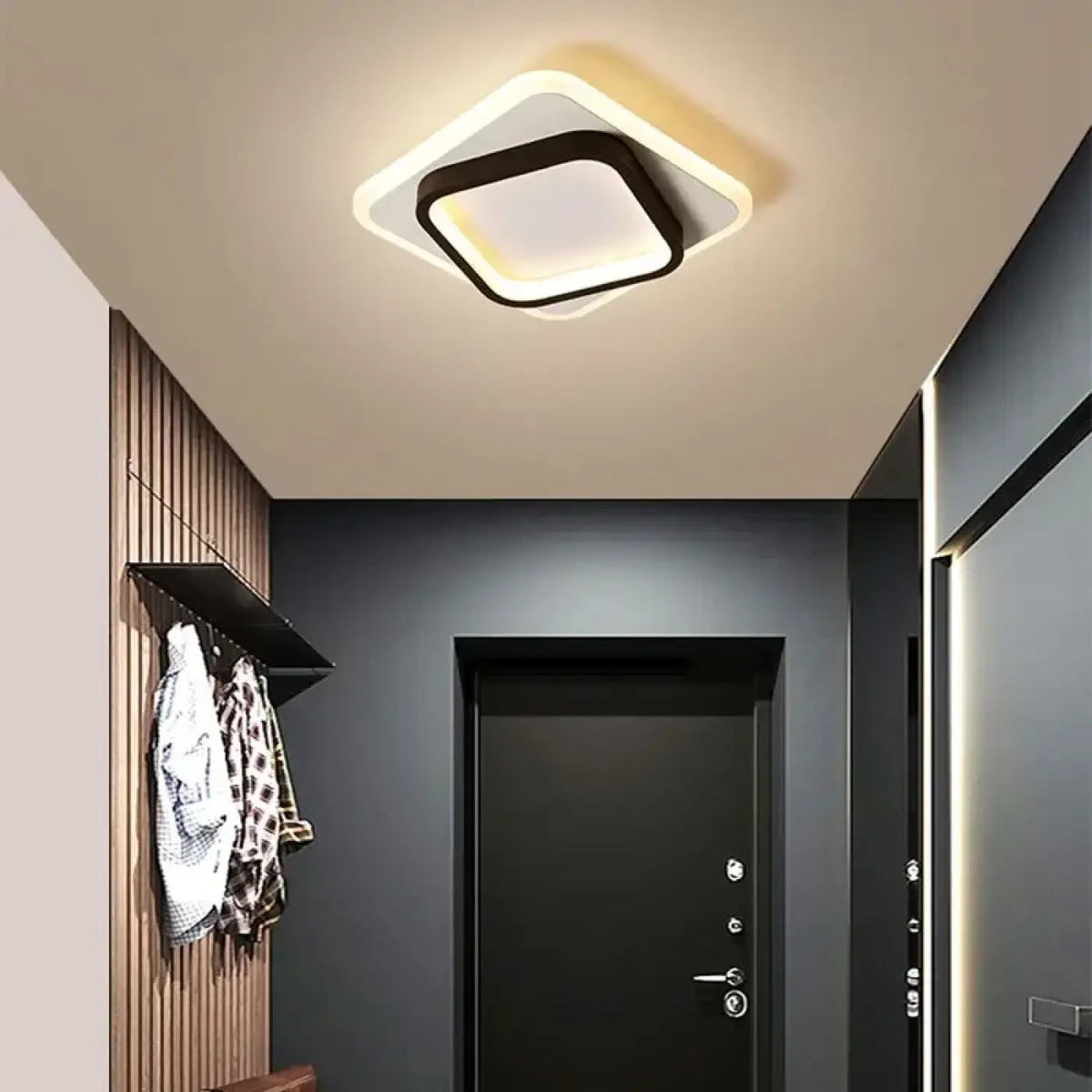 Plafonnier LED Carré Moderne