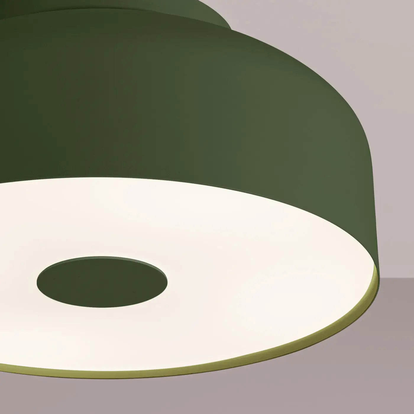 Plafonnier Vert Olive Contemporain - Dalumea - vue 5