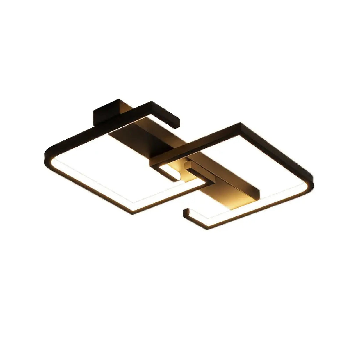 Plafonnier Géométrique Noir Minimaliste - Dalumea - vue 6
