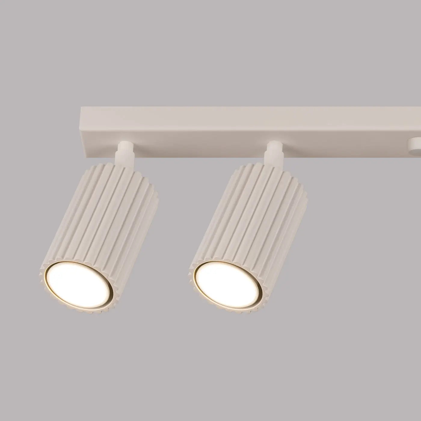 Plafonnier 6 Spots Orientables Beige - Dalumea - vue 5