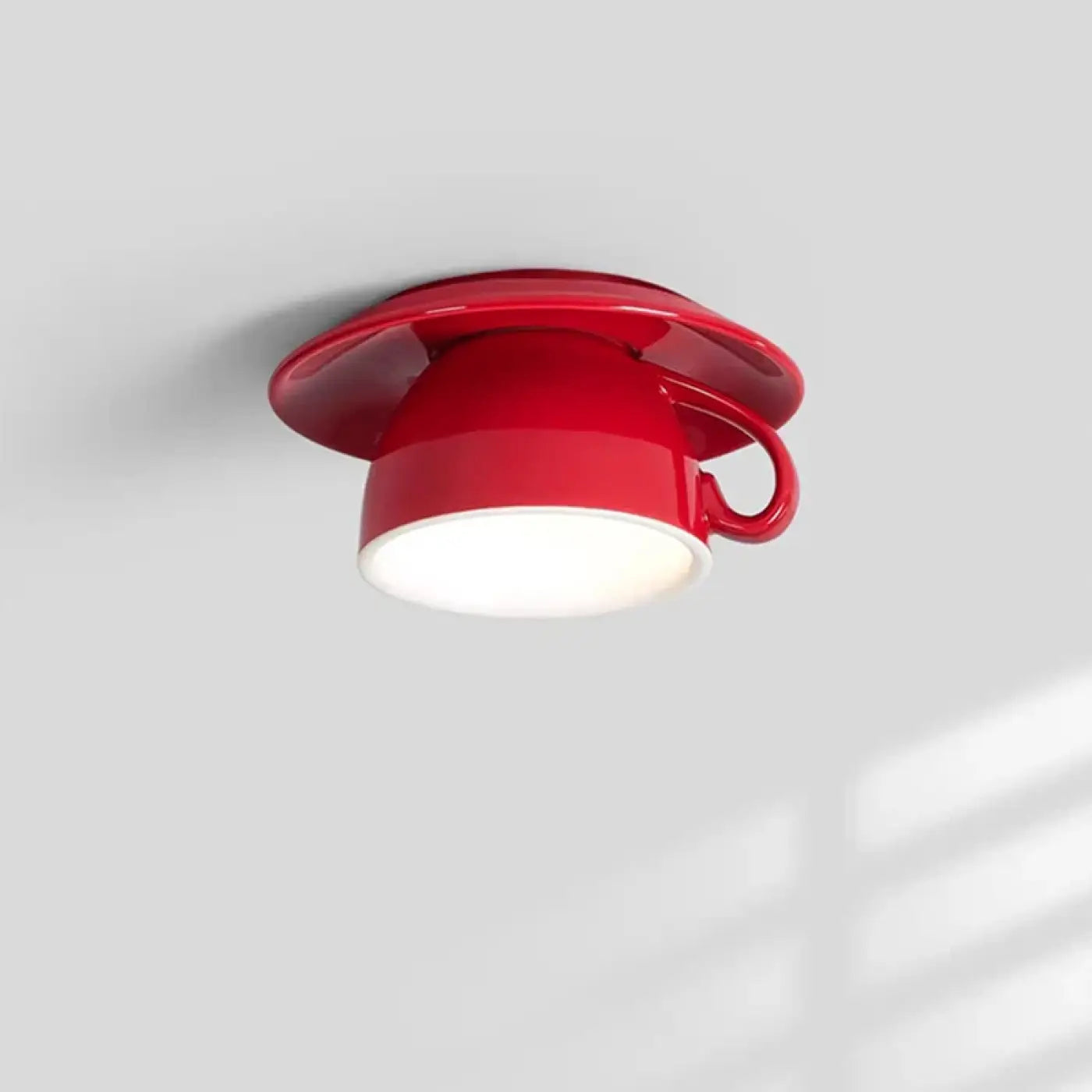 Plafonnier Design Résine et Fer - Dalumea - vue 1
