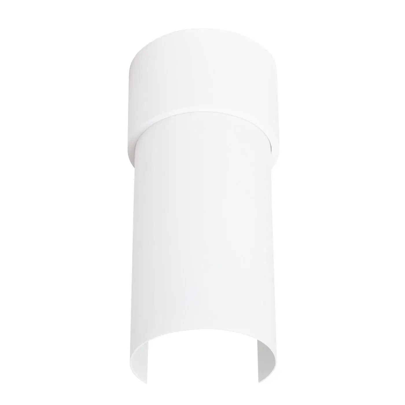 Plafonnier Blanc Cylindre Minimaliste - Dalumea - vue 7