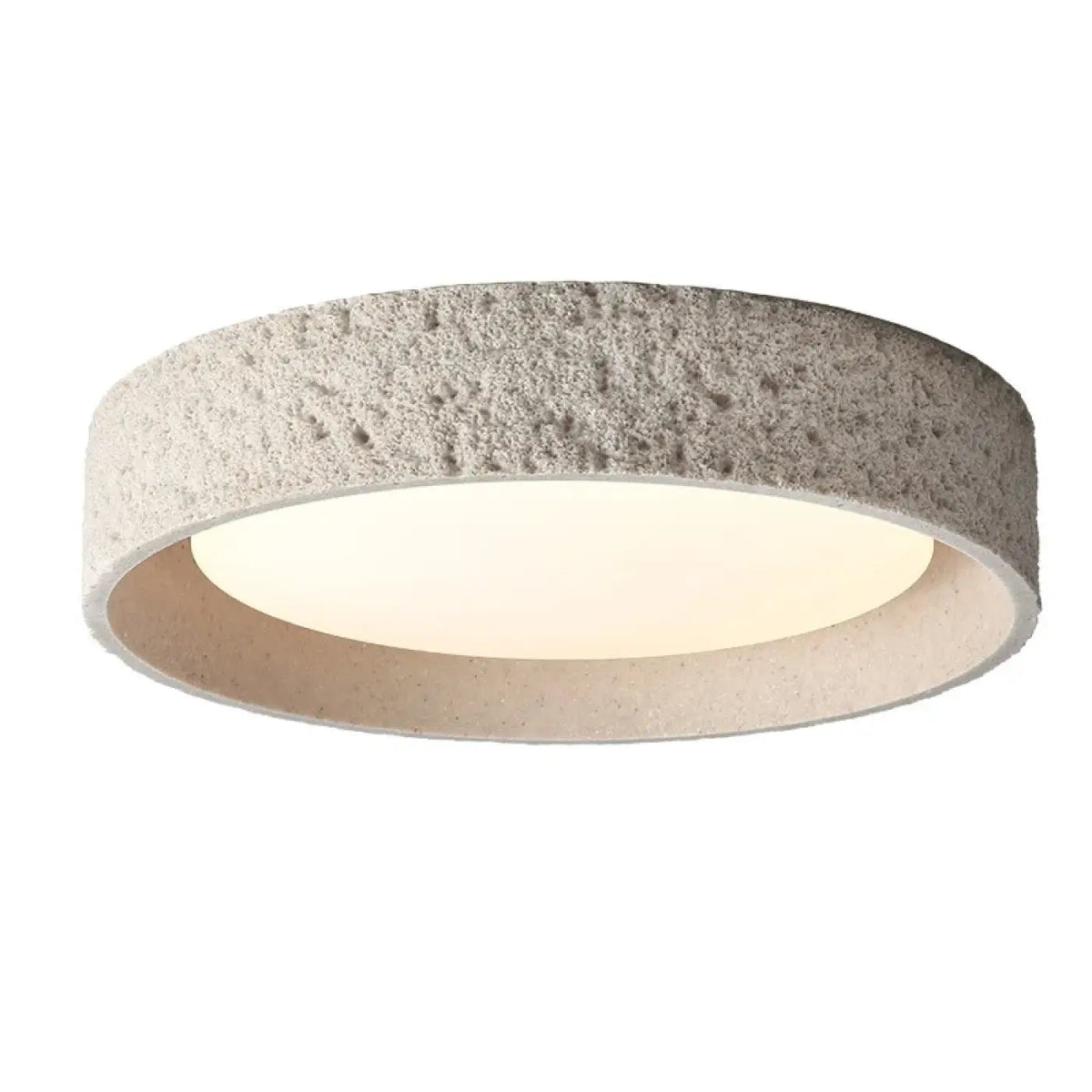 Plafonnier LED Résine Design Moderne - Dalumea - vue 2