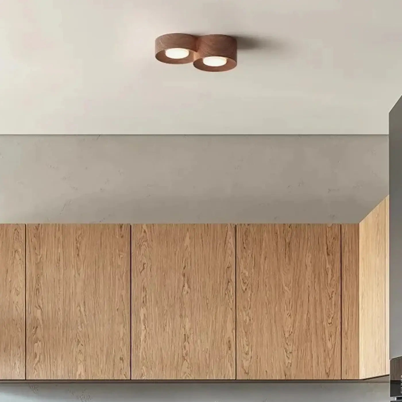 Plafonnier LED Tri Spot Couloir - Dalumea - vue 4