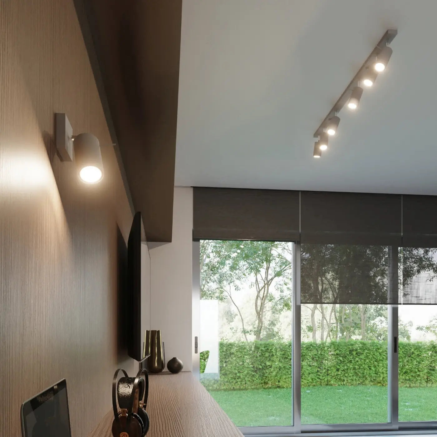 Plafonnier 6 Spots Orientables Linéaire - Dalumea - vue 5