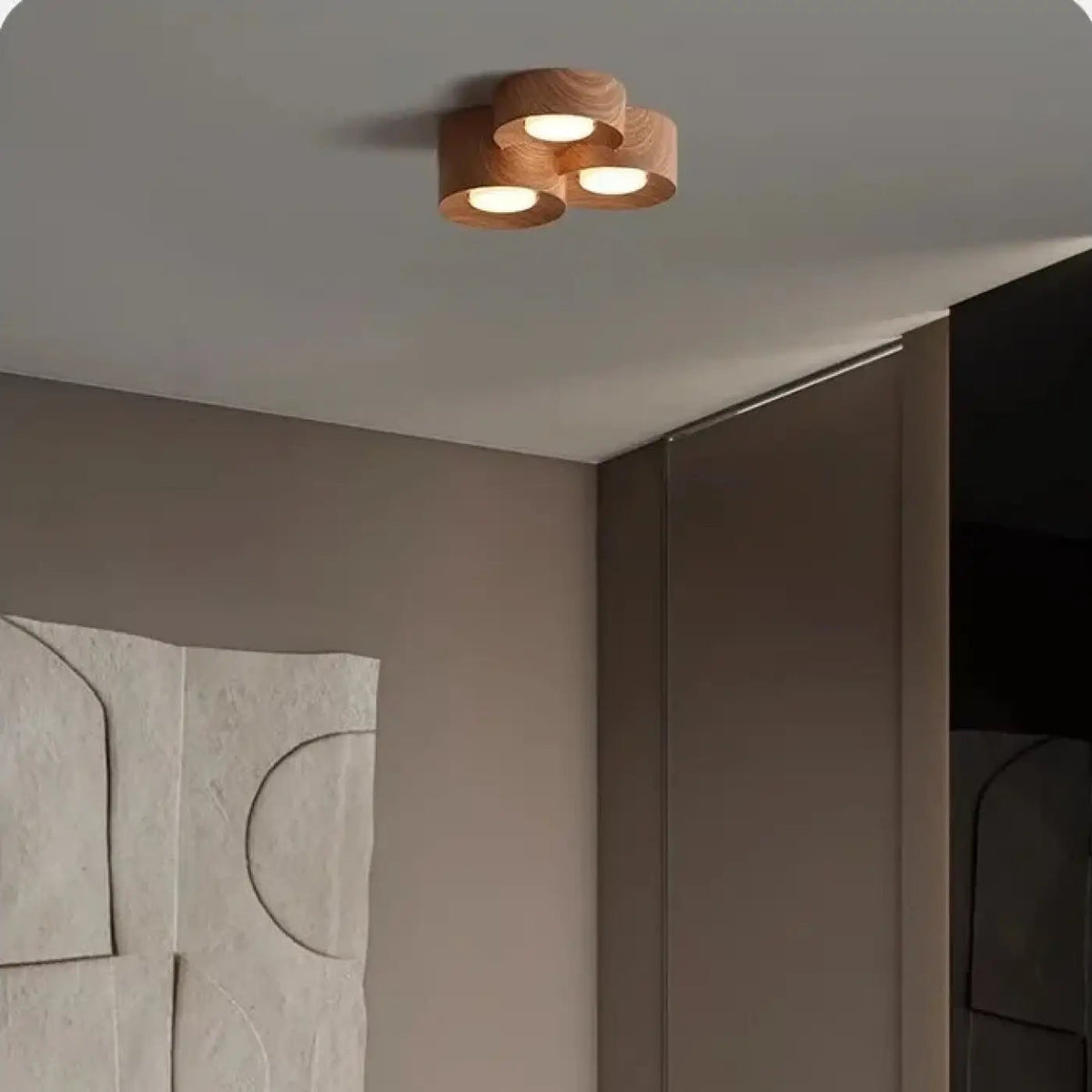 Plafonnier LED Tri Spot Couloir