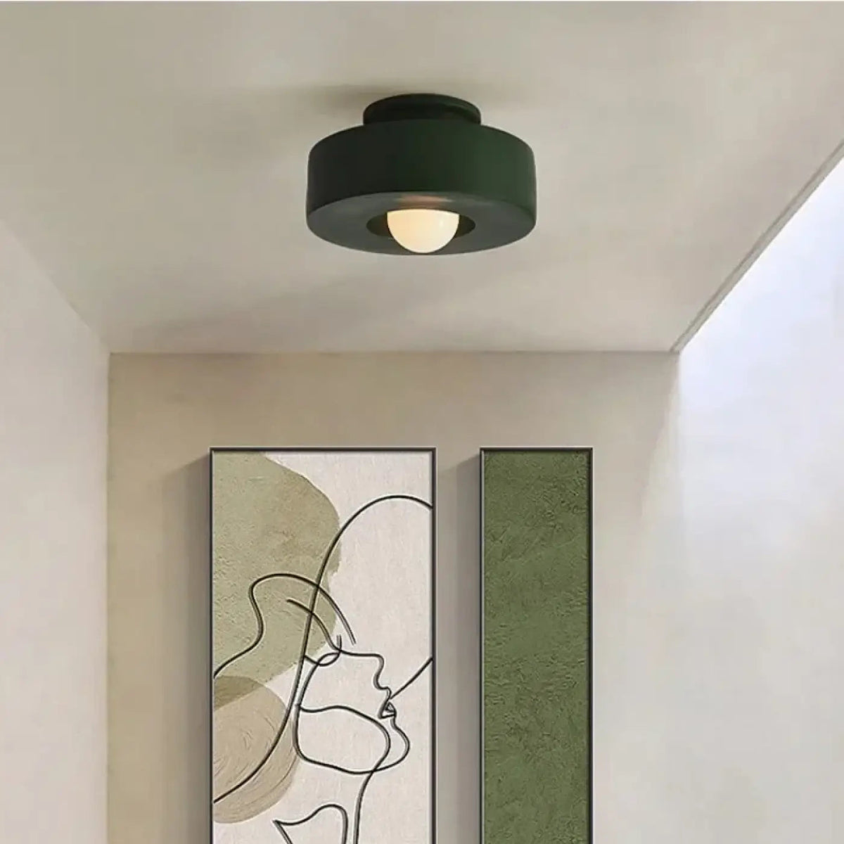 Plafonnier Terracotta Design Contemporain - Dalumea - vue 2