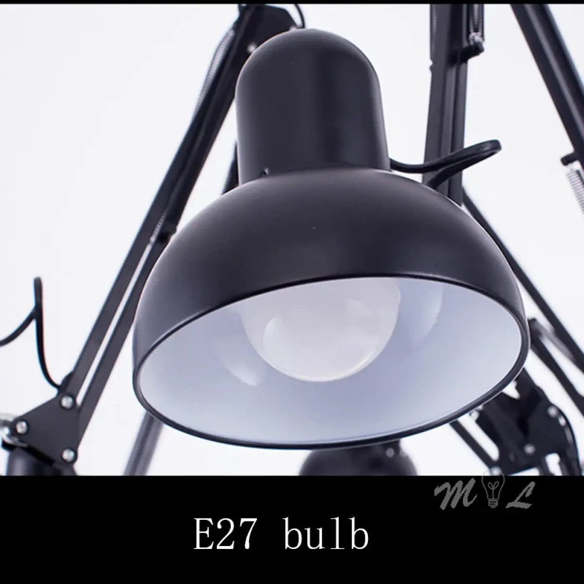 Plafonnier LED Orientable Noir Design - Dalumea - vue 6