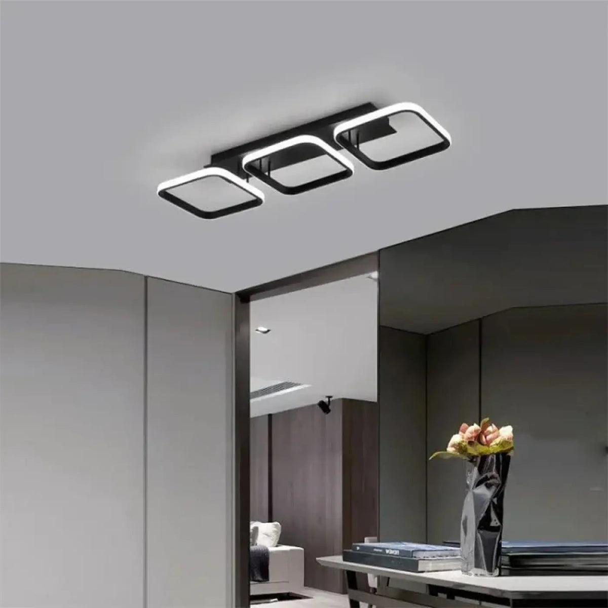 Plafonnier LED Géométrique Minimaliste - Dalumea - vue 4