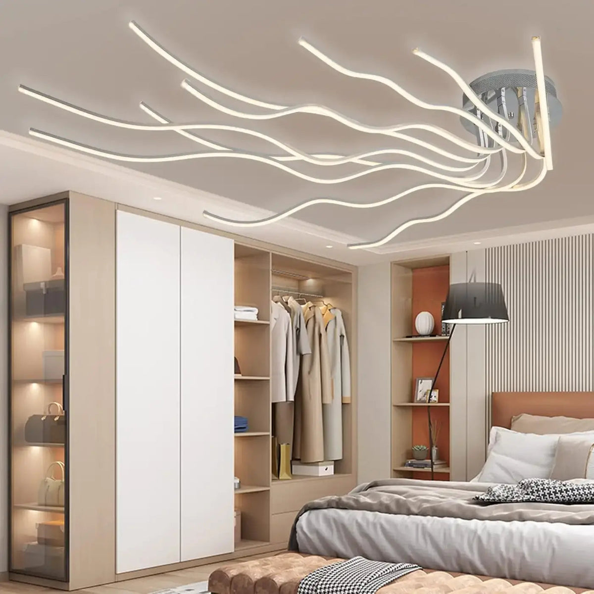 Plafonnier Vague Design - Dalumea - vue 3