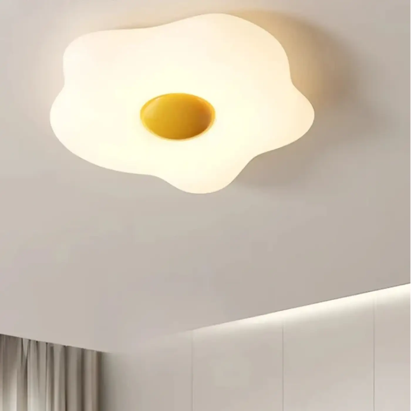 Plafonnier Design Œuf au Plat - Dalumea - vue 1