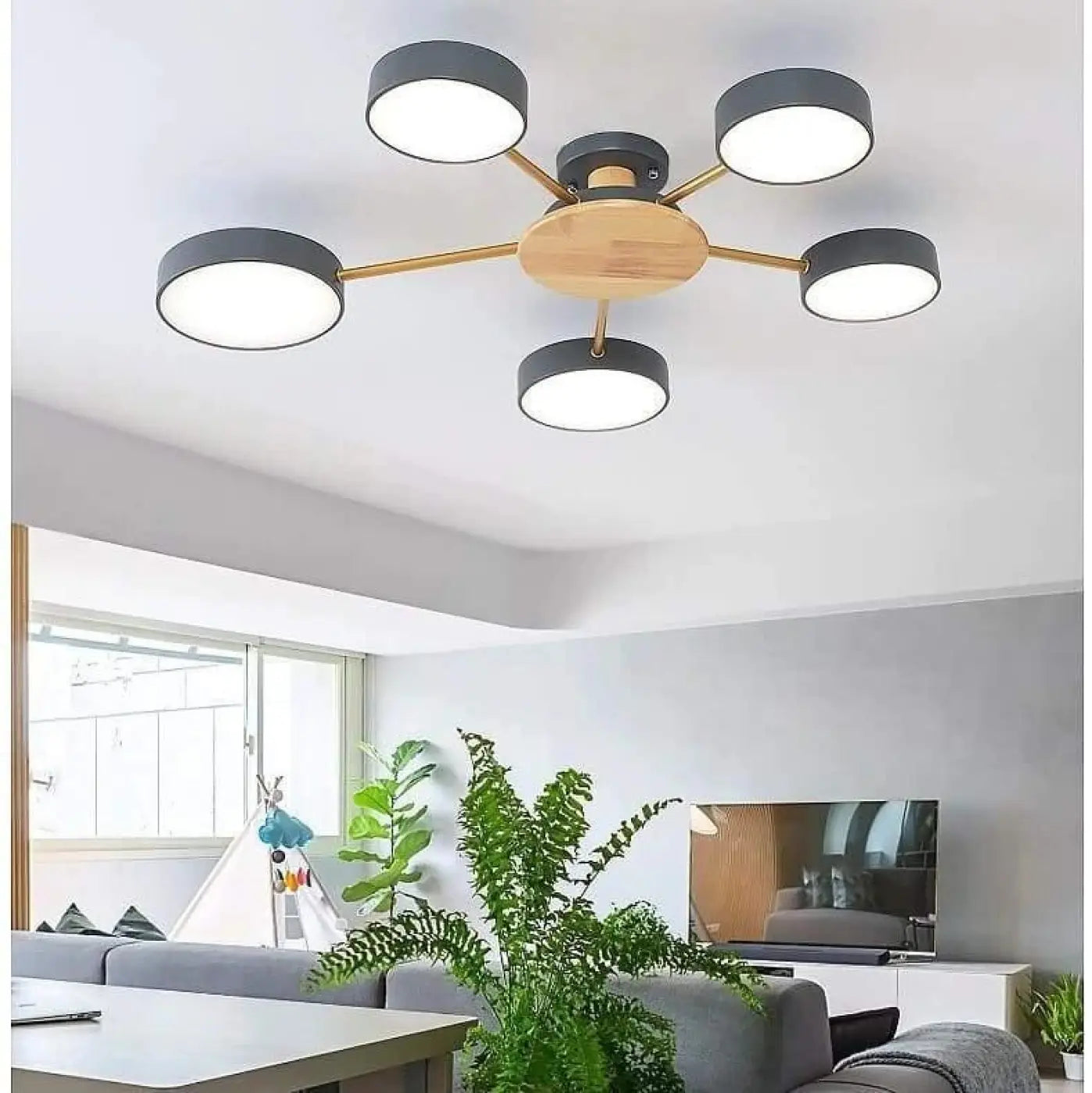 Plafonnier Scandinave Minimaliste - Dalumea - vue 2