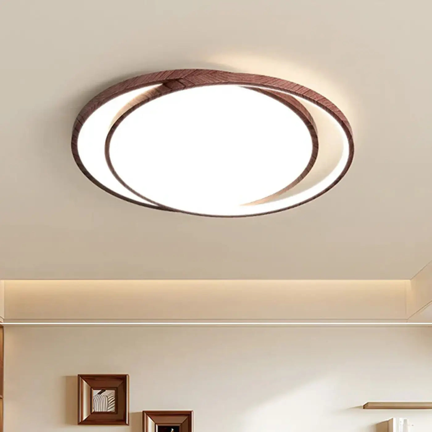 Plafonnier Bois Design Scandinave - Dalumea - vue 1