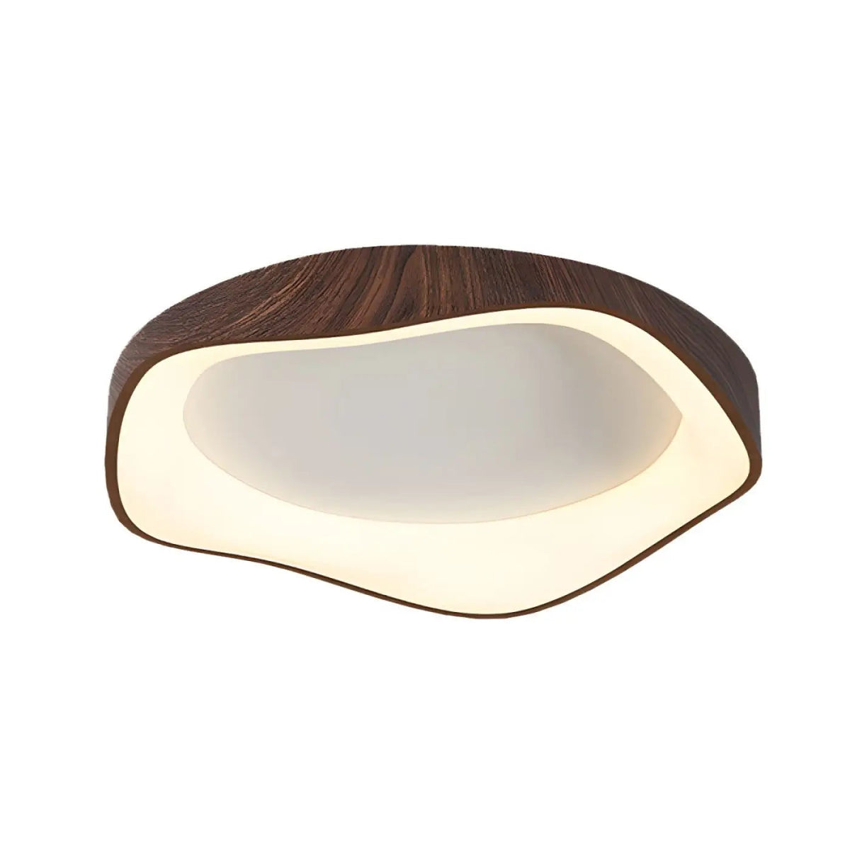 Plafonnier LED Bois Design Contemporain - Dalumea - vue 5