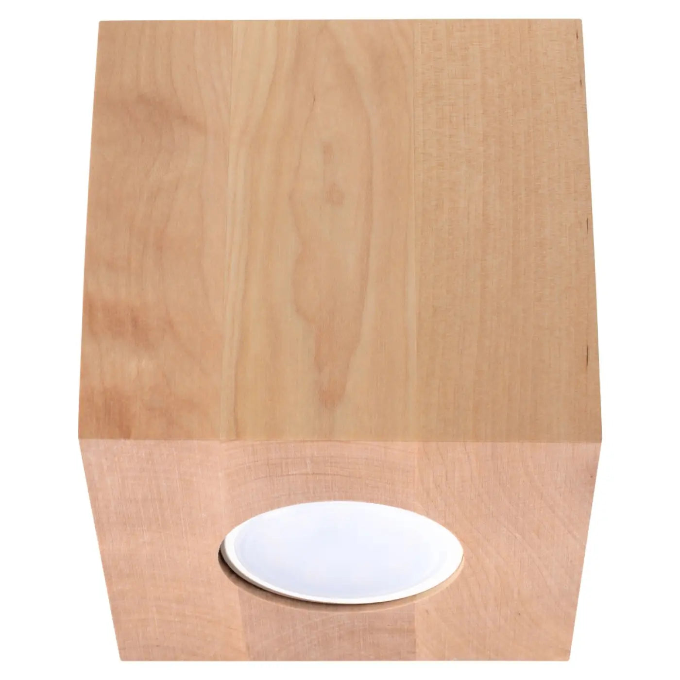 Plafonnier Bois Carré LED - Dalumea - vue 3