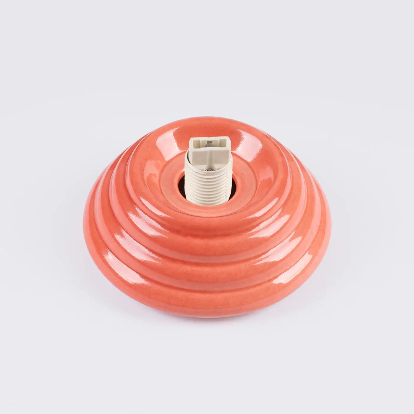 Plafonnier Boule Céramique Peach - Dalumea - vue 5
