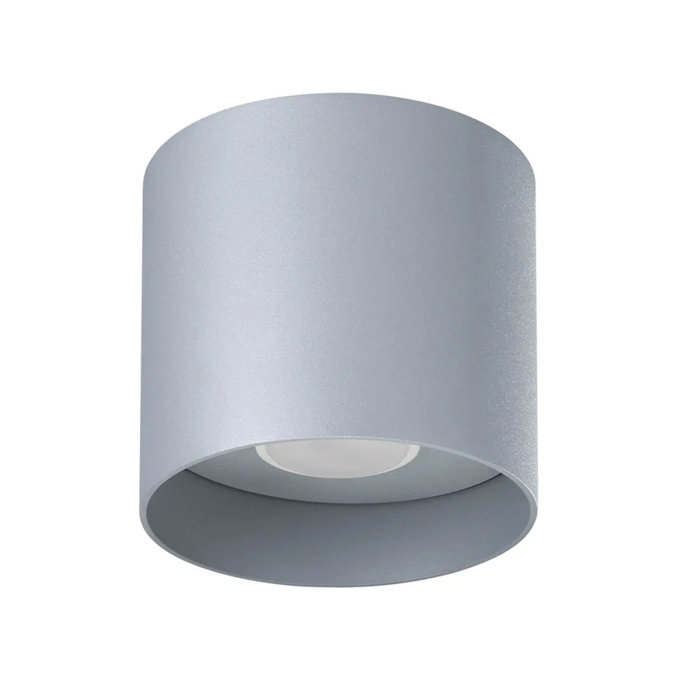 Plafonnier Cylindrique Gris Design - Dalumea - vue 4