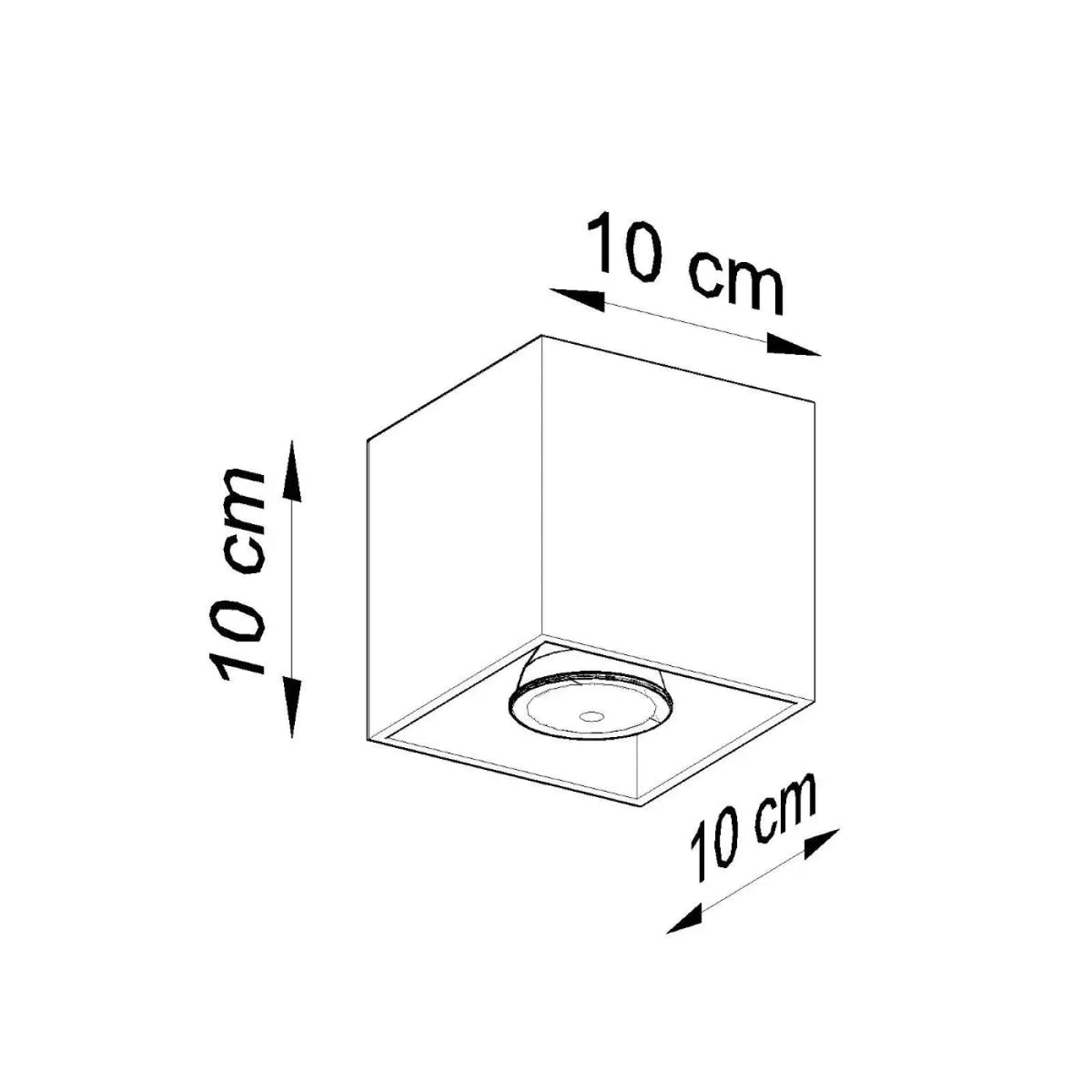 Plafonnier Gris Minimaliste Moderne - Dalumea - vue 8