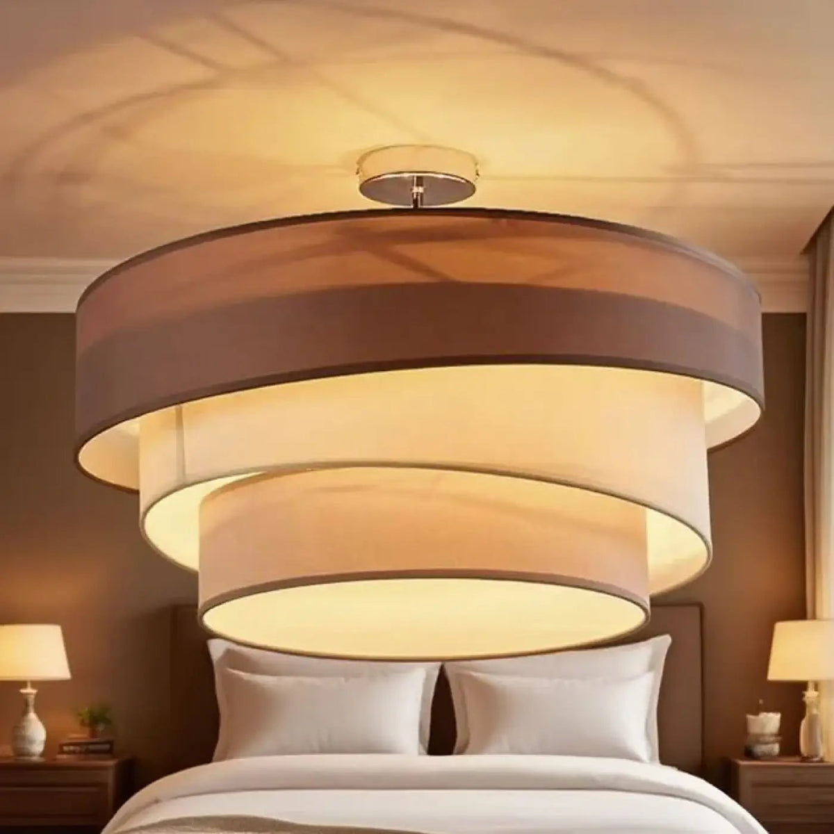 Plafonnier Rond Design Lumière Douce - Dalumea - vue 3