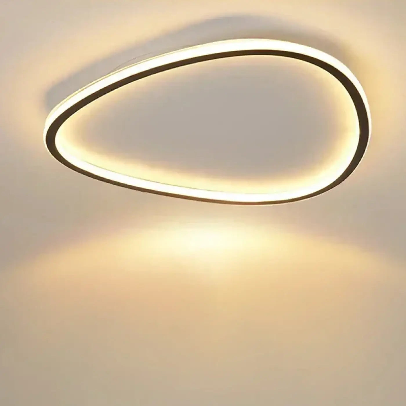 Plafonnier LED Design Organique Asymétrique - Dalumea - vue 6
