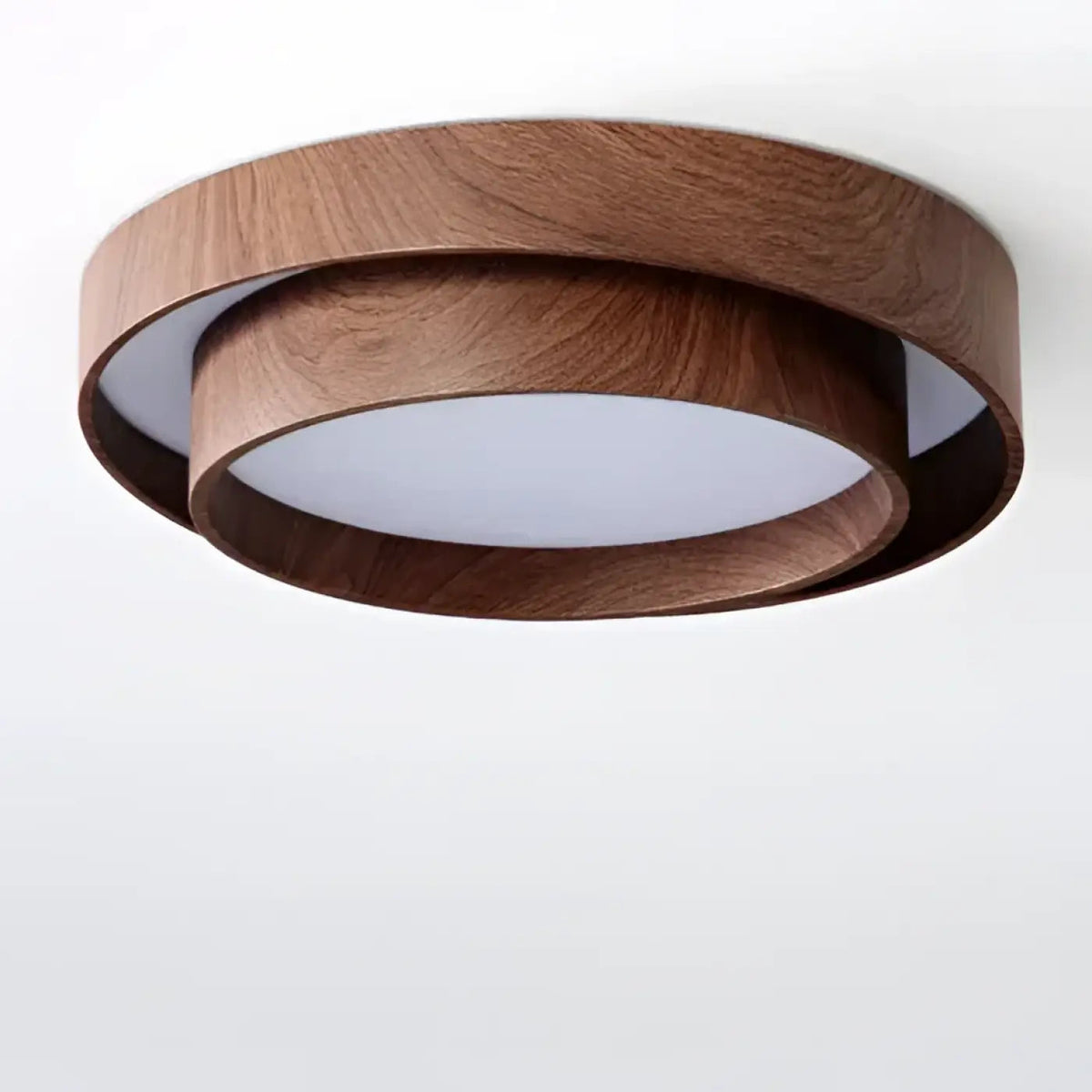 Plafonnier Rond Bois Design