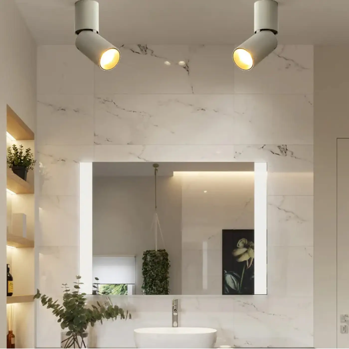 Plafonnier LED Minimaliste Métal - Dalumea - vue 5