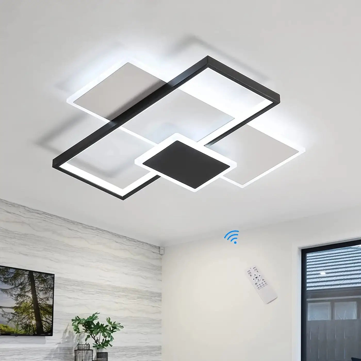 Plafonnier LED Minimaliste Moderne - Dalumea - vue 2