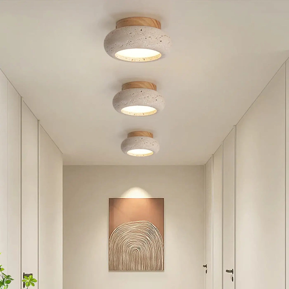 Plafonnier Travertin Scandinave - Dalumea - vue 5