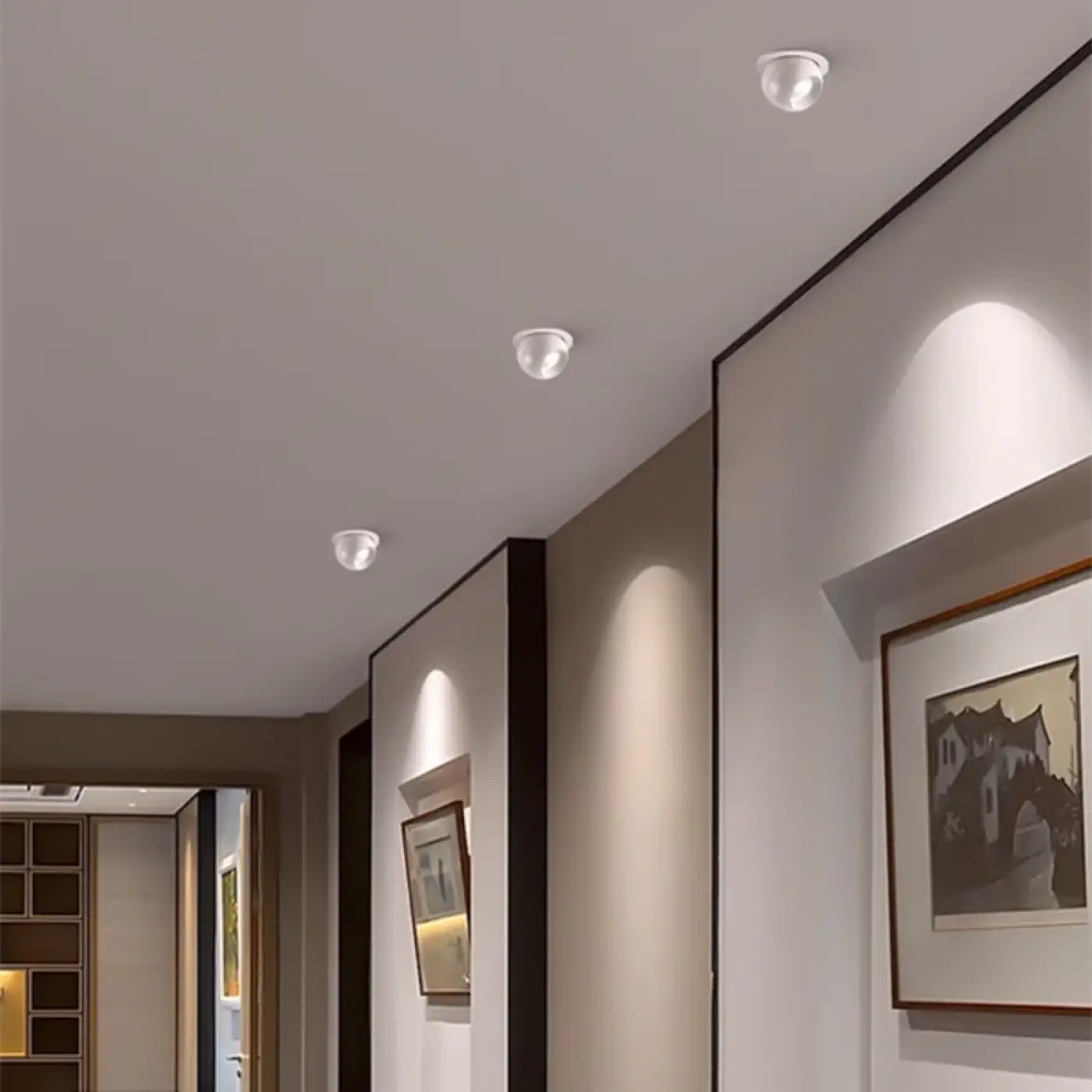 Plafonnier Encastré Orientable Minimaliste - Dalumea - vue 1