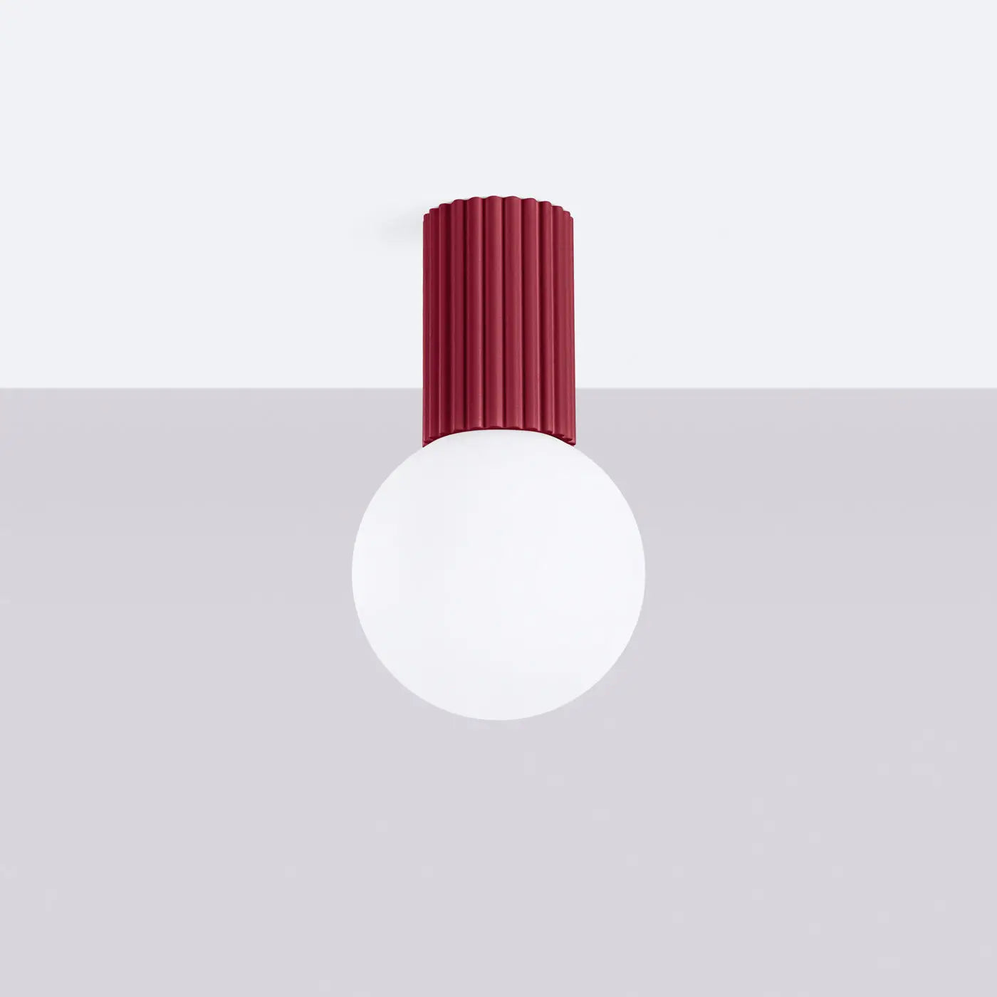 Plafonnier Bordeaux Design - Dalumea - vue 2