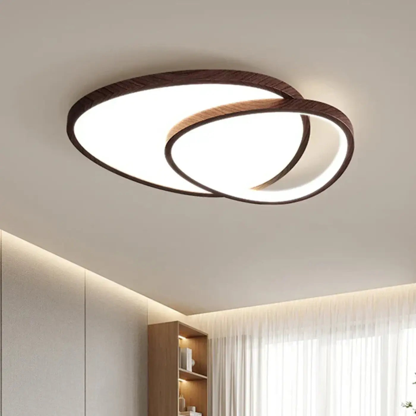 Plafonnier Bois Design Scandinave - Dalumea - vue 2