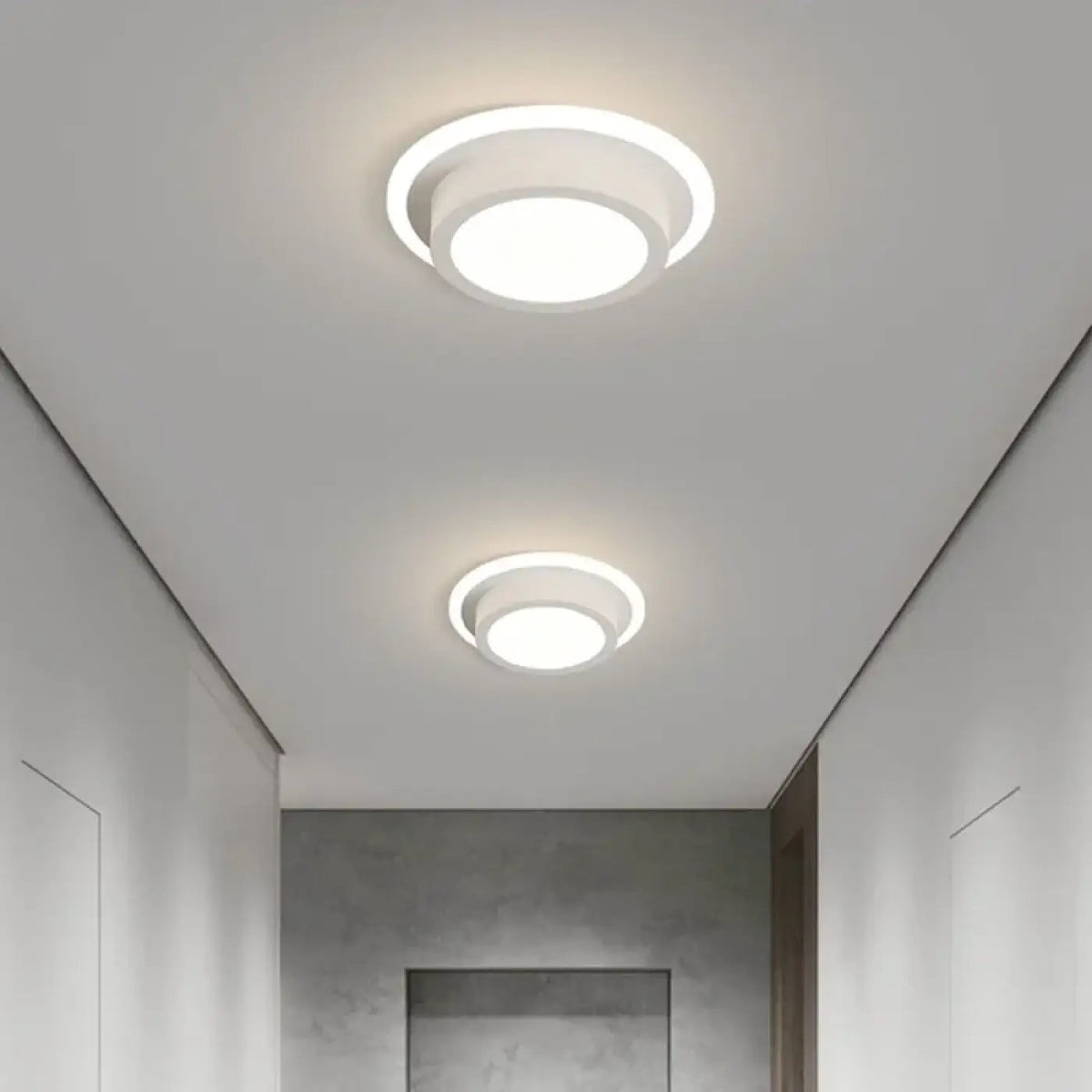 Plafonnier LED Design Sculpté - Dalumea - vue 5