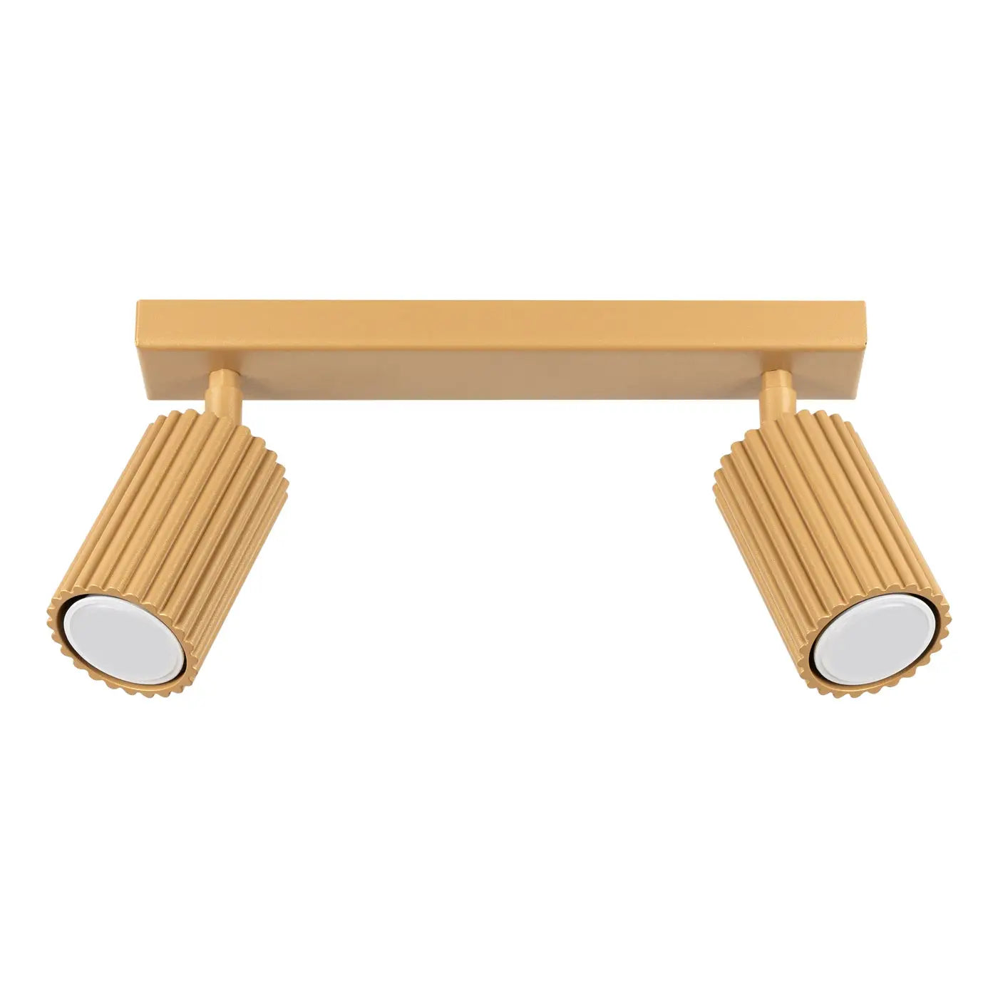 Plafonnier 2 Spots Orientables Doré - Dalumea - vue 8