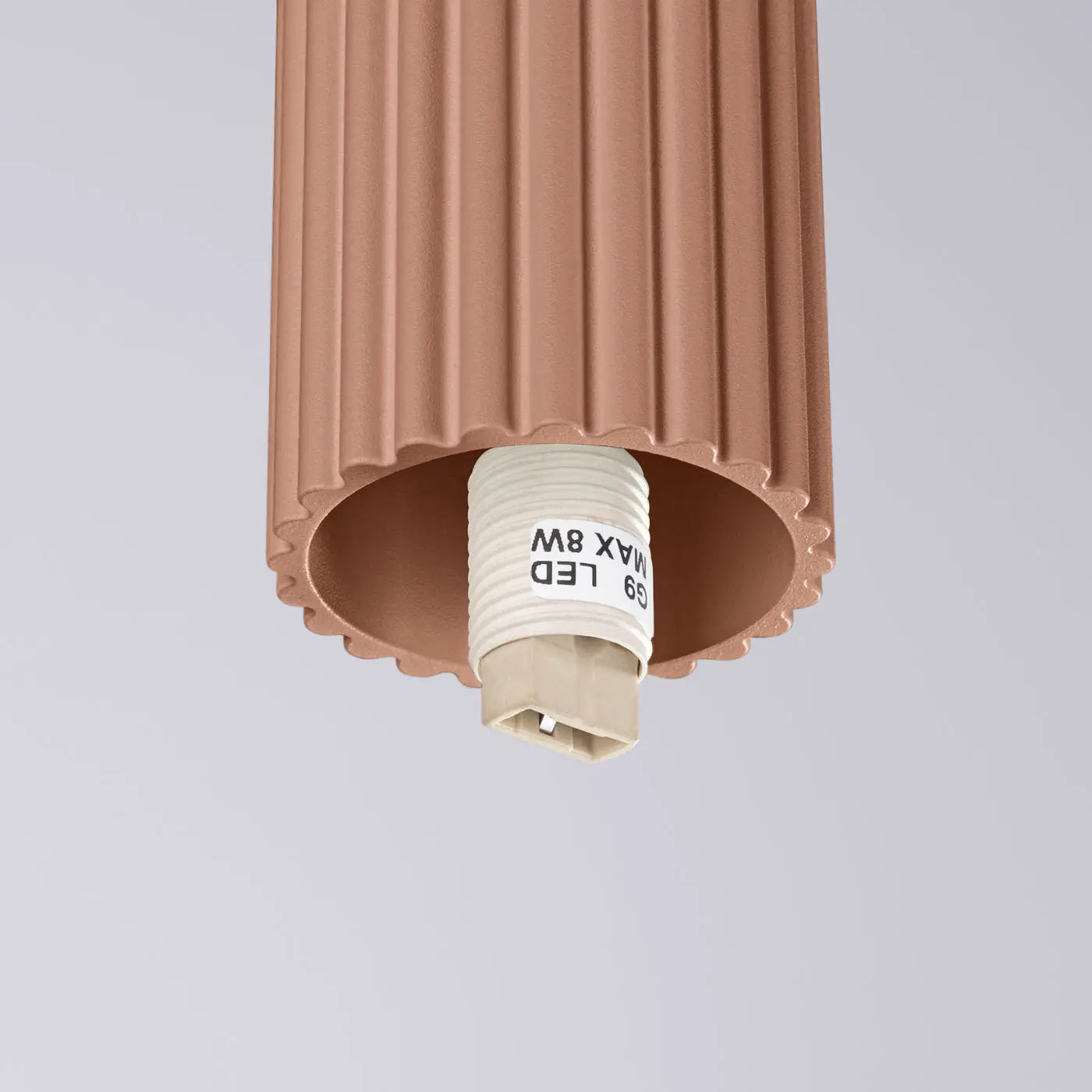 Plafonnier Minimaliste Moka Globe Opalin - Dalumea - vue 5