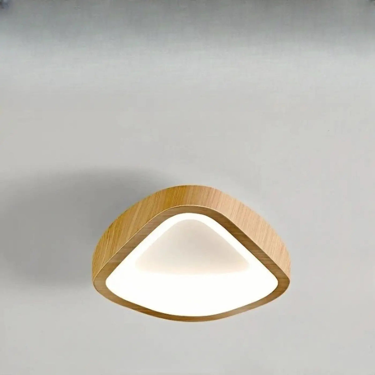 Plafonnier moderne en bois aux lignes inspirees de la nature - bois - Dalumea - vue 12